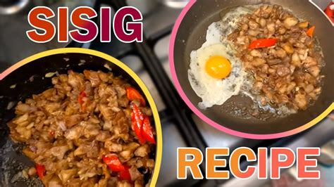 sisig virginia|HOW TO COOK SISIG (VIRGINIA) .